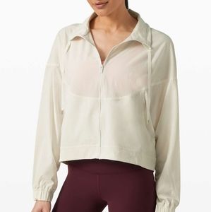 Lululemon In Depth Jacket - Antique White (4)